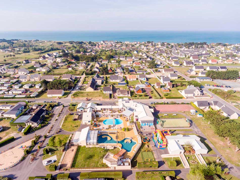 Camping Sandaya Côte de Nacre à SAINT AUBIN SUR MER, Calvados Via Camping